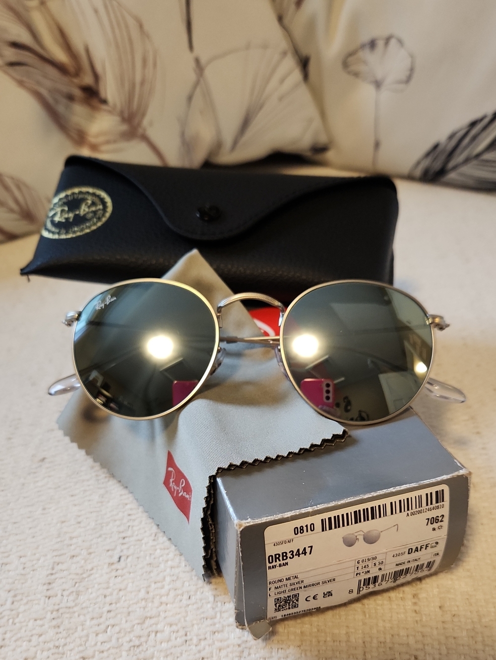 Ray-Ban ROUND FLASH LENSES RB3447 - Picture 10 of 12